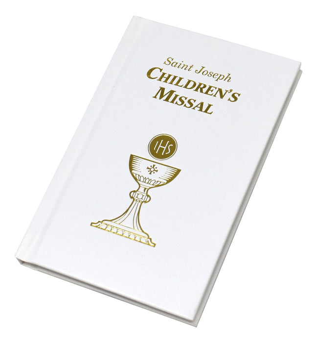 White Saint Joseph Children's Missal - 4 Pieces Per Package