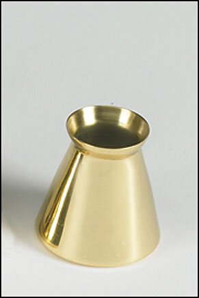 7/8" Willbaum Brass Follower - 6 Pieces Per Package