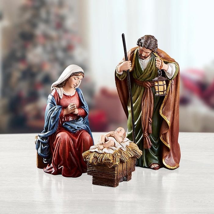 5" H Figurine - Nativity Set - 3 Pieces Set