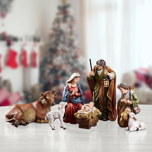 5"H Figurine - 6-Piece Nativity Set