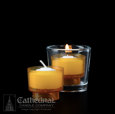 ezLite® 4-Hour Devotional Candles - Amber