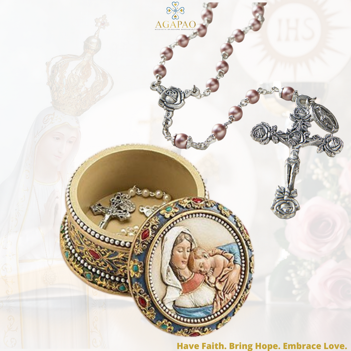 Ave Maria Rosary Box